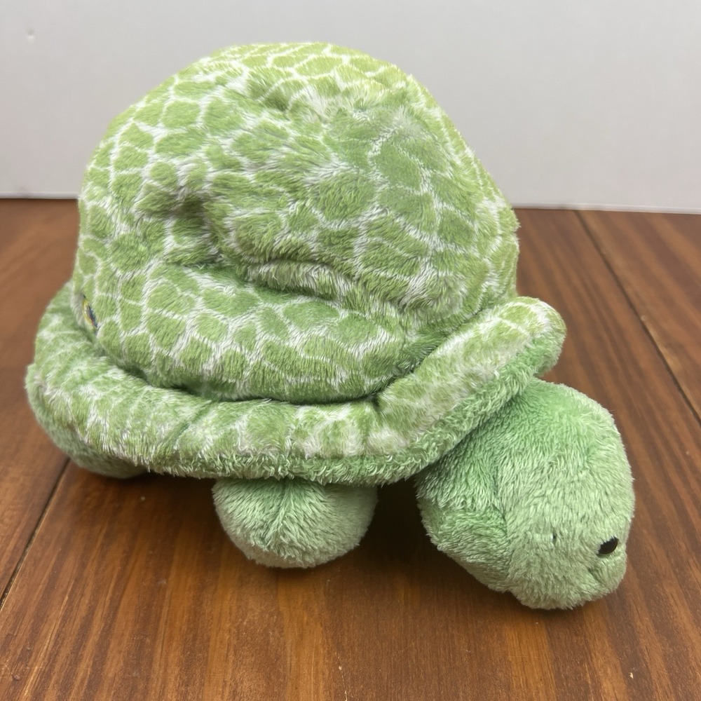 GANZ Webkinz Green Spotted Turtle Plush Stuffed Animal Toy